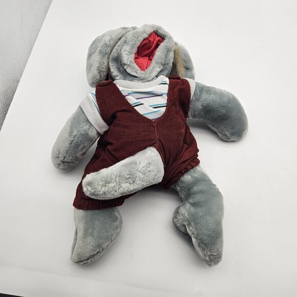 Vintage Wrinkles Puppet Dog Ganz Bros Stuffed Animal 19" Original Tag Korea - Picture 8 of 14